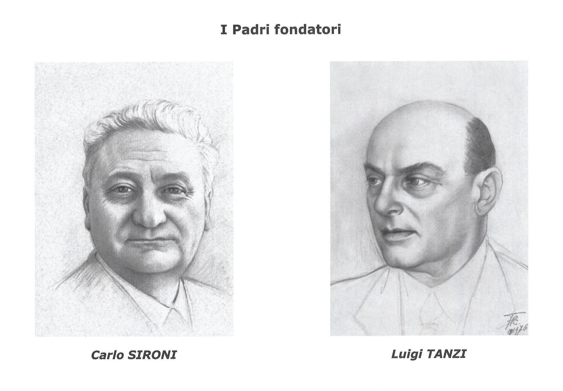 Carlo Sironi e Luigi Tanzi
